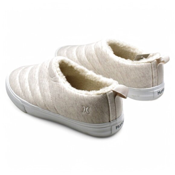 Hurley Arlo Puff Ladies Lined Clog Shoe Beige (Natural) - Picture 7 of 8